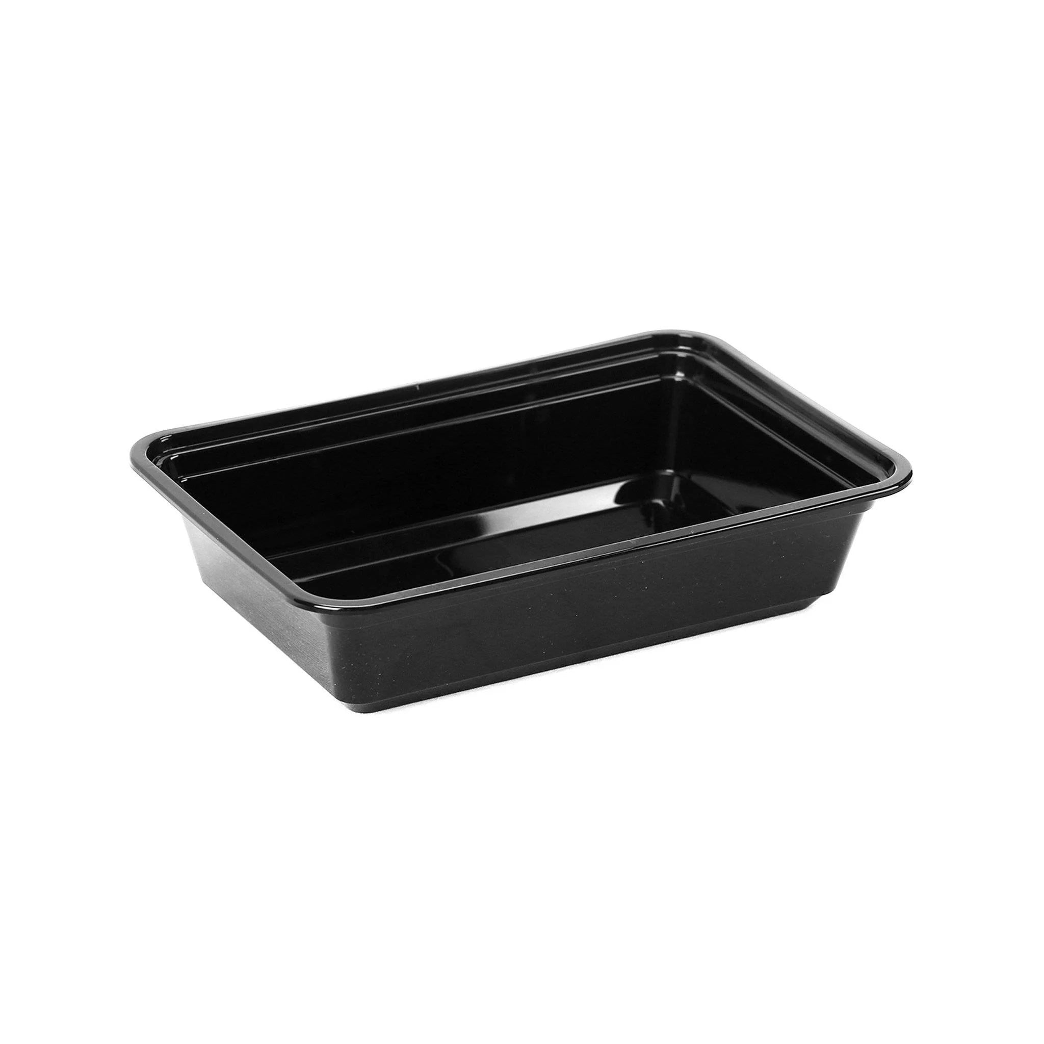 Black Base Rectangular Container