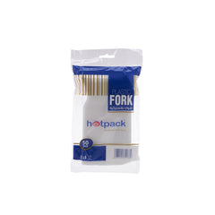 Plastic White Normal Fork 2000 Pieces - Hotpack Global