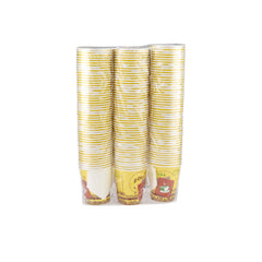 Offer Pack Single Wall Paper Cup With Handle 7 Oz