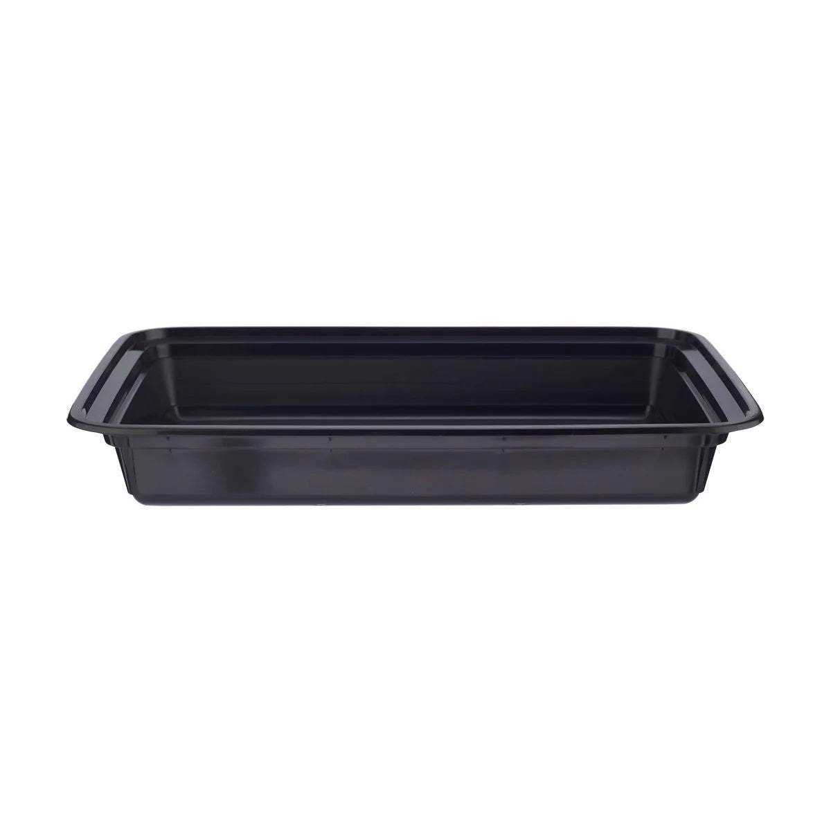 Black Base Rectangular Container with Lids