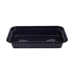 Black Base Rectangular Container with Lids