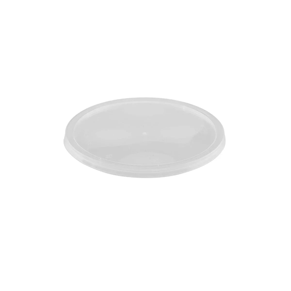 Black Round Microwavable Container