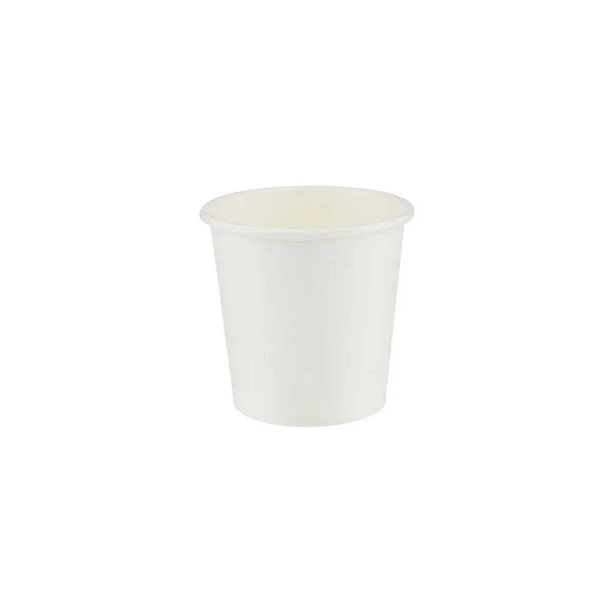 White Single Wall Paper Cups