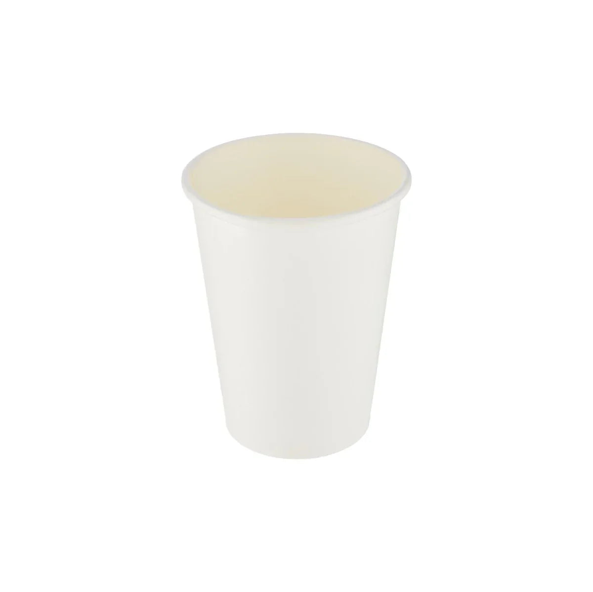 White Single Wall Paper Cups