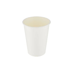White Single Wall Paper Cups