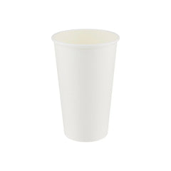 White Single Wall Paper Cups