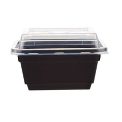 Black Base Rectangular Container