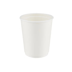 White Double Wall Paper Cups