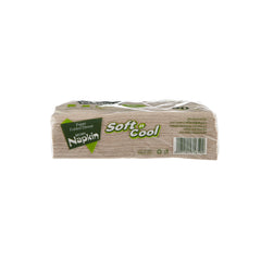 Soft n Cool Paper Folded Brown Napkin