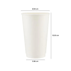 White Double Wall Paper Cups