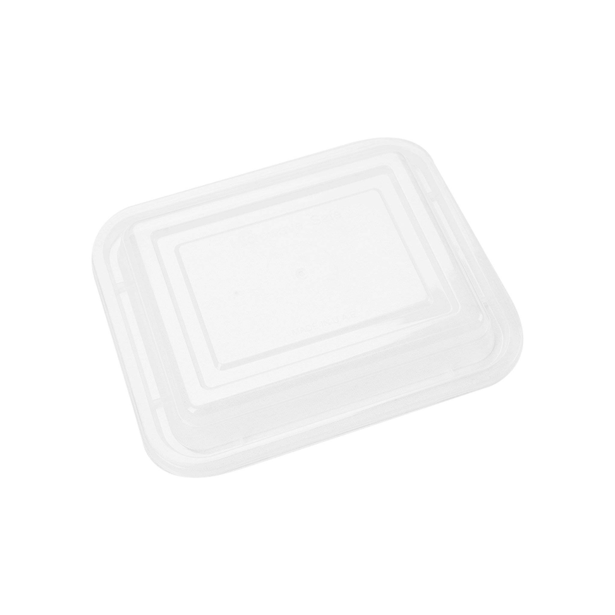 Black Base Rectangular Container