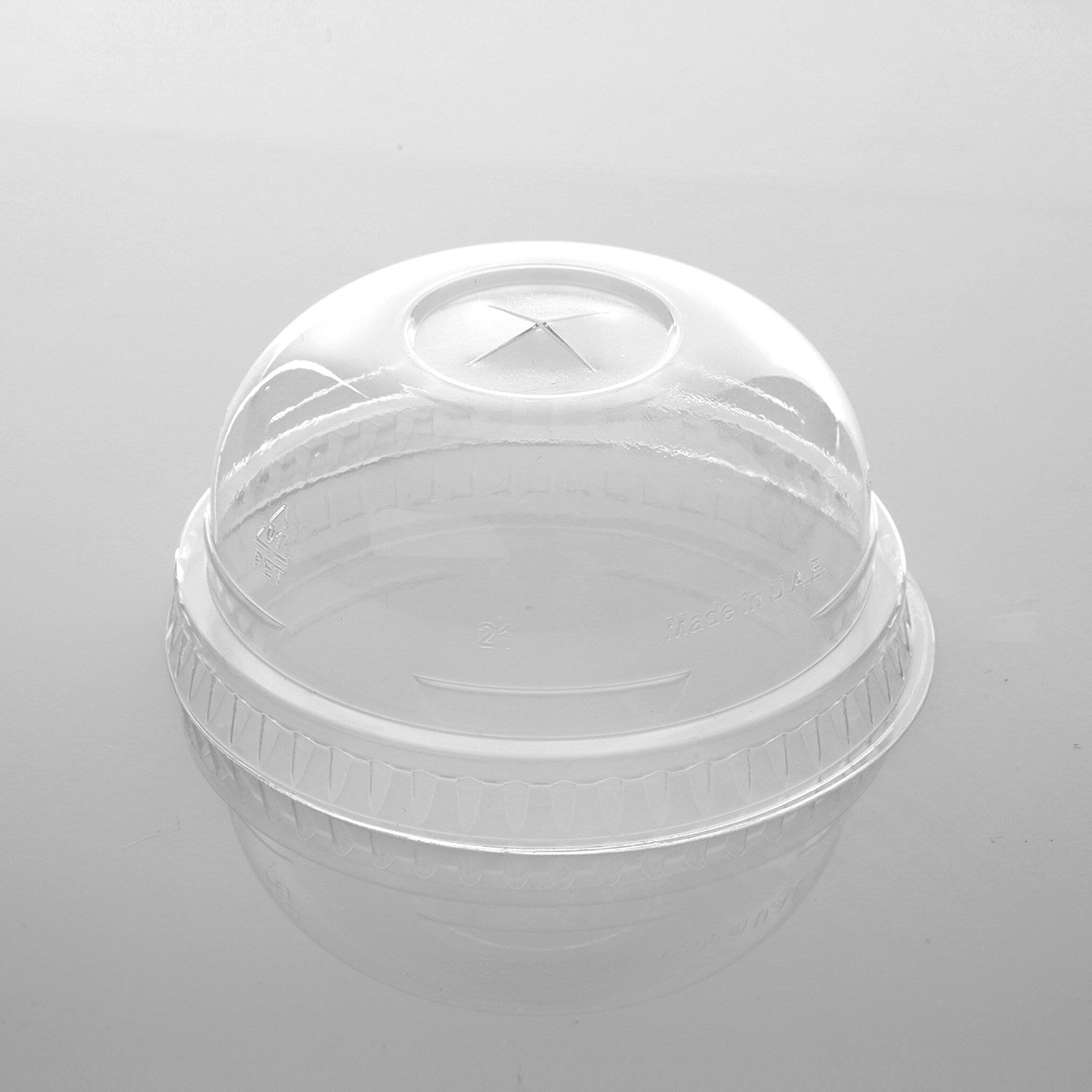 Hotpack | Dome Lid for PET Juice Cup 4/8/10 Oz with Hole 78 Mm Diameter | 1000 Pieces - Hotpack Global
