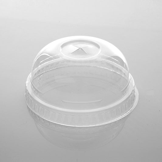 Hotpack | Dome Lid for PET Juice Cup 4/8/10 Oz with Hole 78 Mm Diameter | 1000 Pieces - Hotpack Global