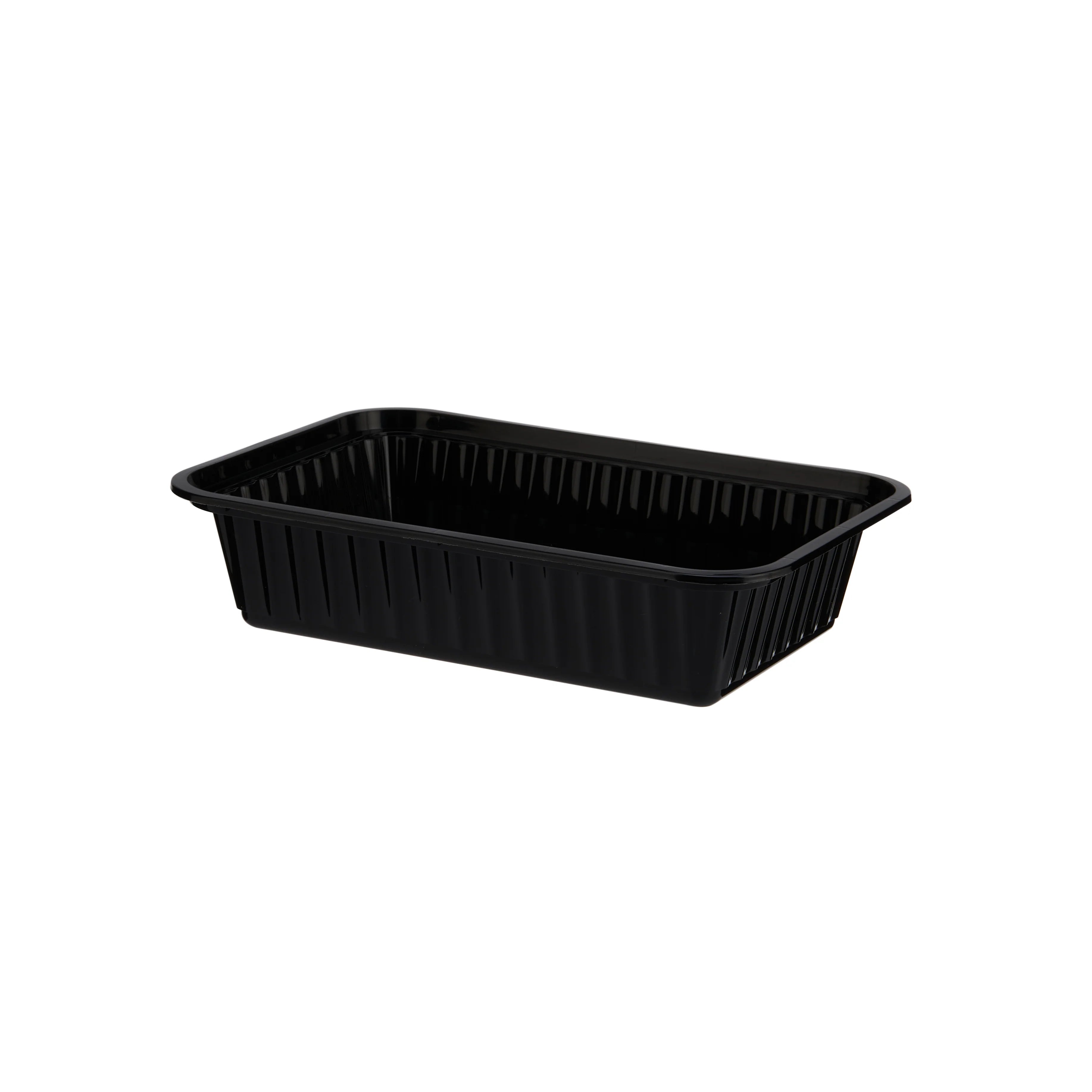 Black Base Rectangular Container with Lids