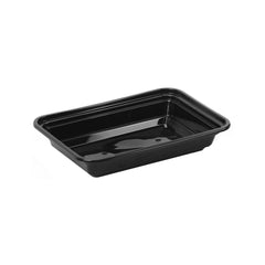 Black Base Rectangular Container
