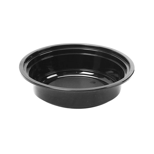 Black Base Round Container
