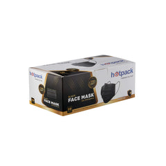 Black Face Mask 3 Ply With Ear Loop