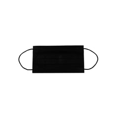 Black Face Mask 3 Ply With Ear Loop