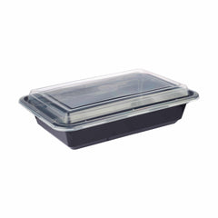 Black Base Rectangular Container