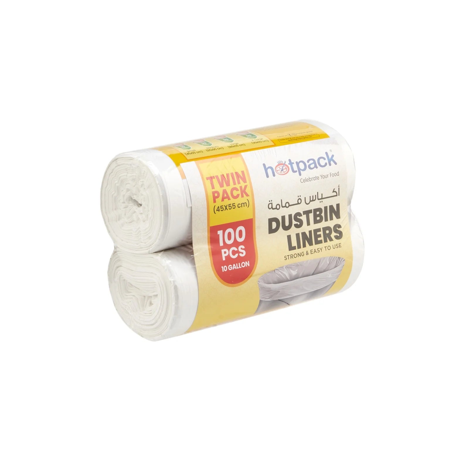 HP DUSTBIN LINER WHT ECONMY 45X55CM TP 20%OFF