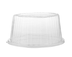 Gold Base Round Cake Container With Lid