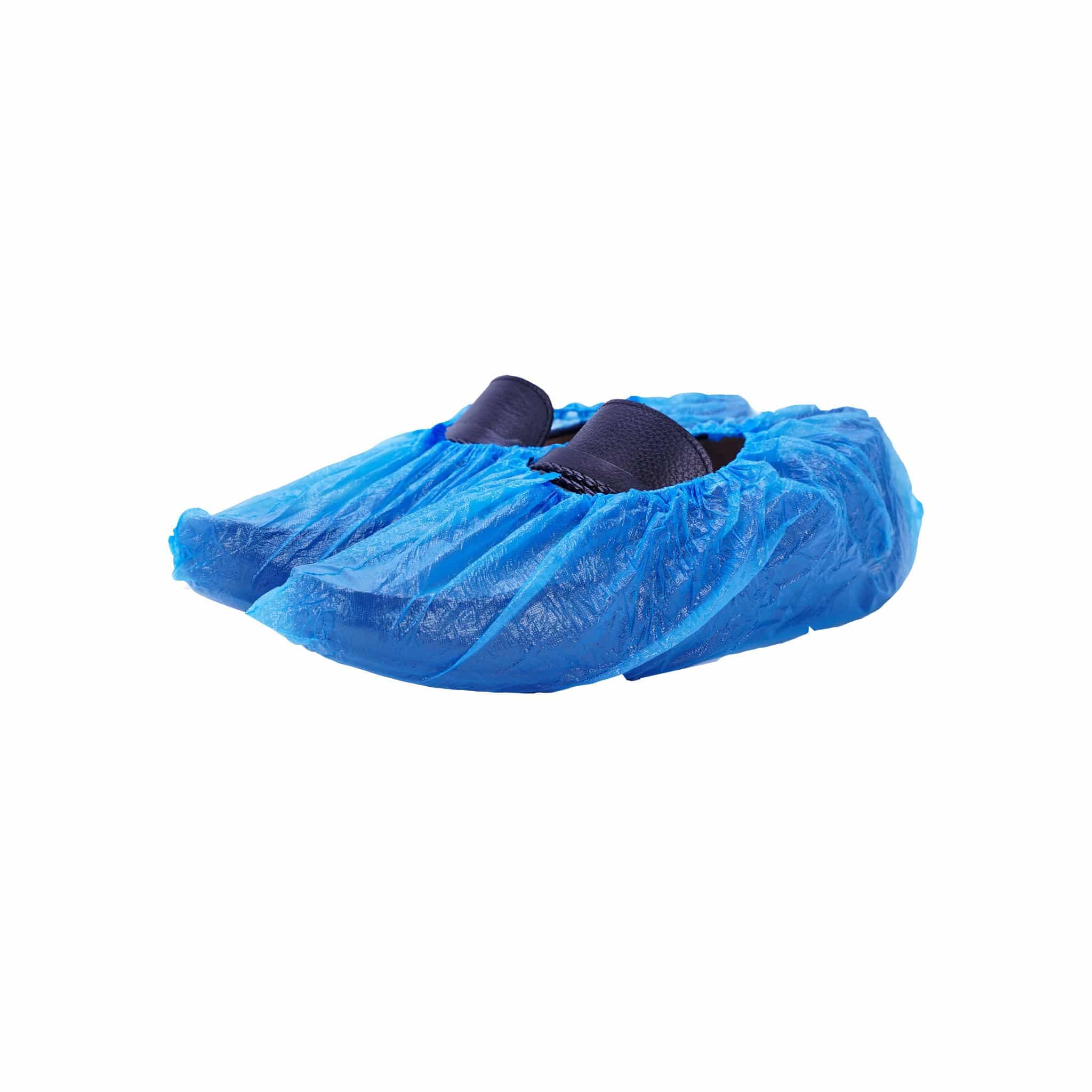 Plastic Shoe Cover Blue 100 Pieces X 40 Packets