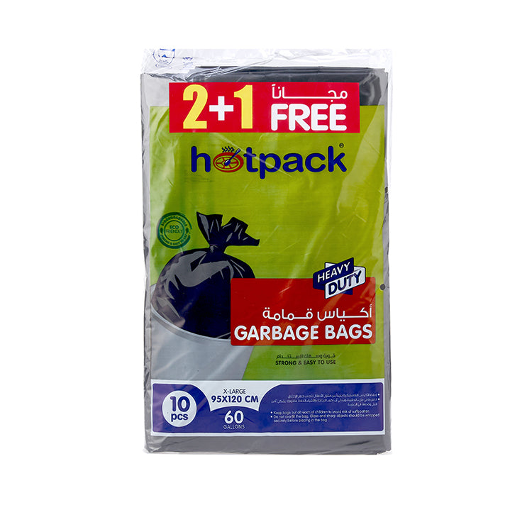 Buy 2 Get 1 Free  Flat Garbage Bag 60 Gallon 95 X 120 Cm