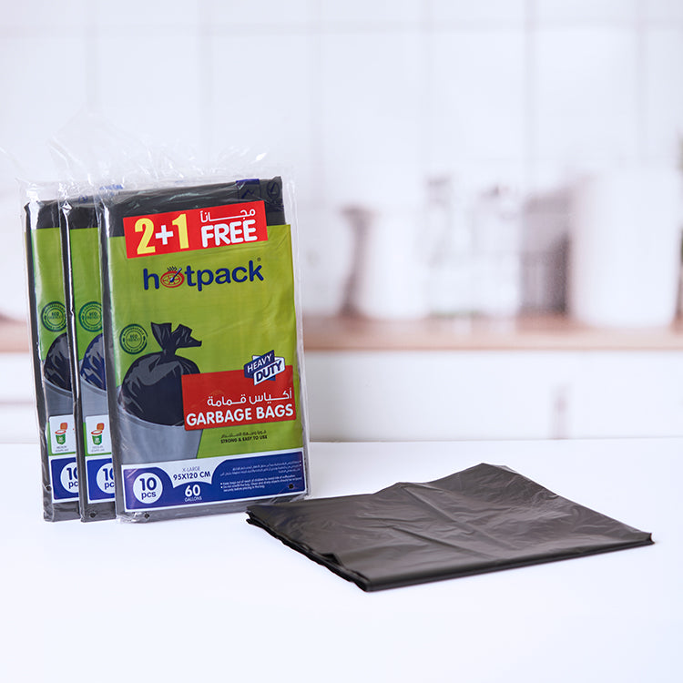 Buy 2 Get 1 Free  Flat Garbage Bag 60 Gallon 95 X 120 Cm