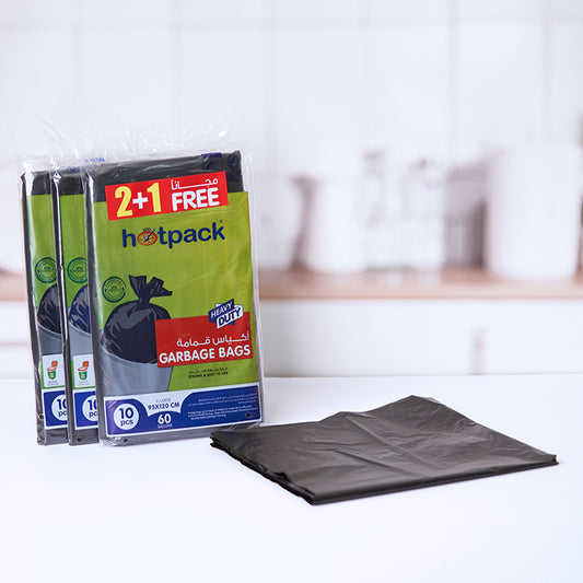 Buy 2 Get 1 Free  Flat Garbage Bag 60 Gallon 95 X 120 Cm