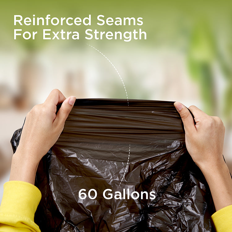 Buy 2 Get 1 Free  Flat Garbage Bag 60 Gallon 95 X 120 Cm