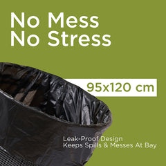 Buy 2 Get 1 Free  Flat Garbage Bag 60 Gallon 95 X 120 Cm
