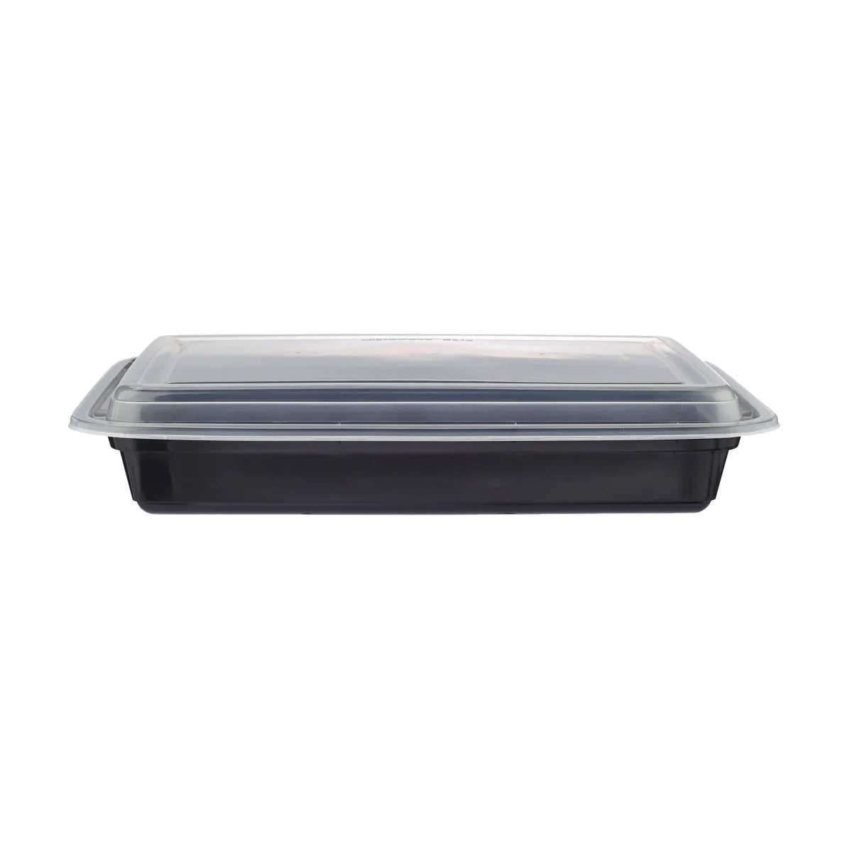 Black Base Rectangular Container with Lids