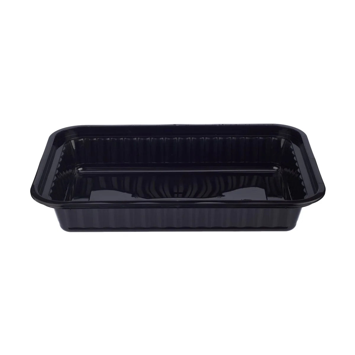 Black Base Rectangular Container with Lids