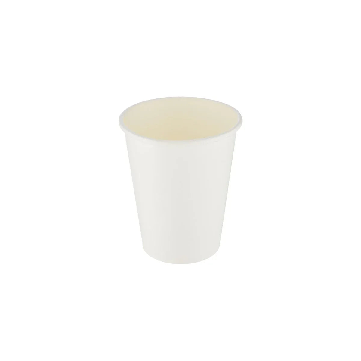 White Single Wall Paper Cups