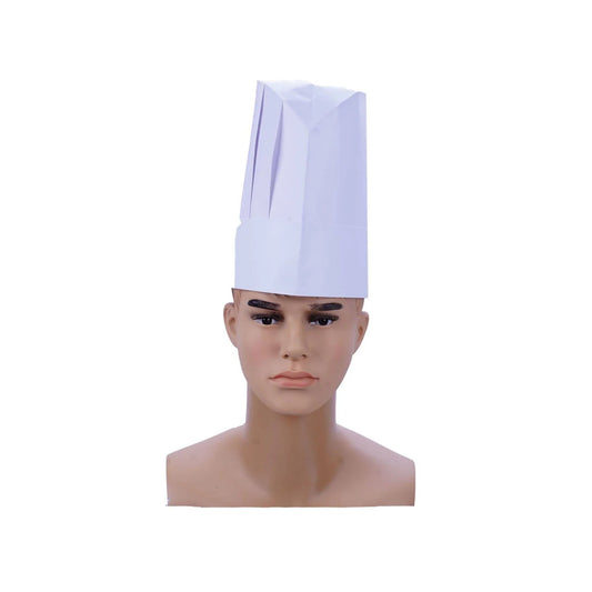 Paper Chef Hat 9 Inch Small 50 Pieces