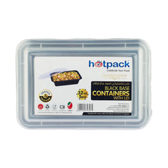 Base Rectangular Container With Lid