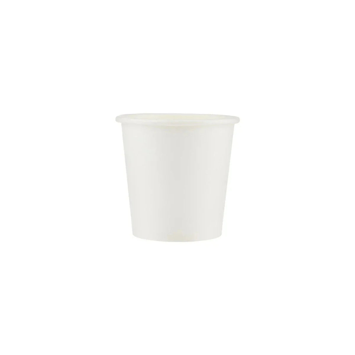 White Single Wall Paper Cups