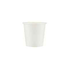 White Single Wall Paper Cups