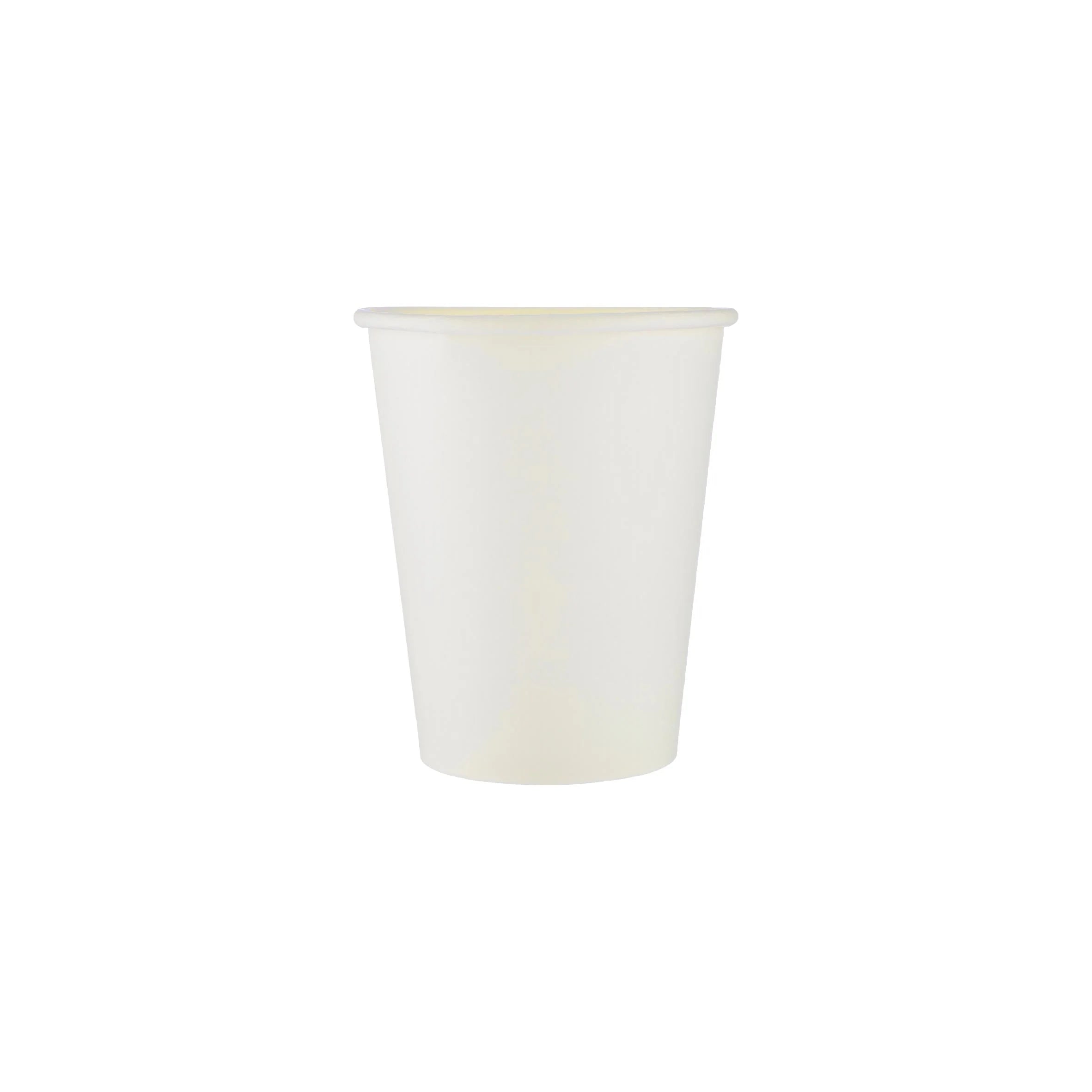 White Single Wall Paper Cups