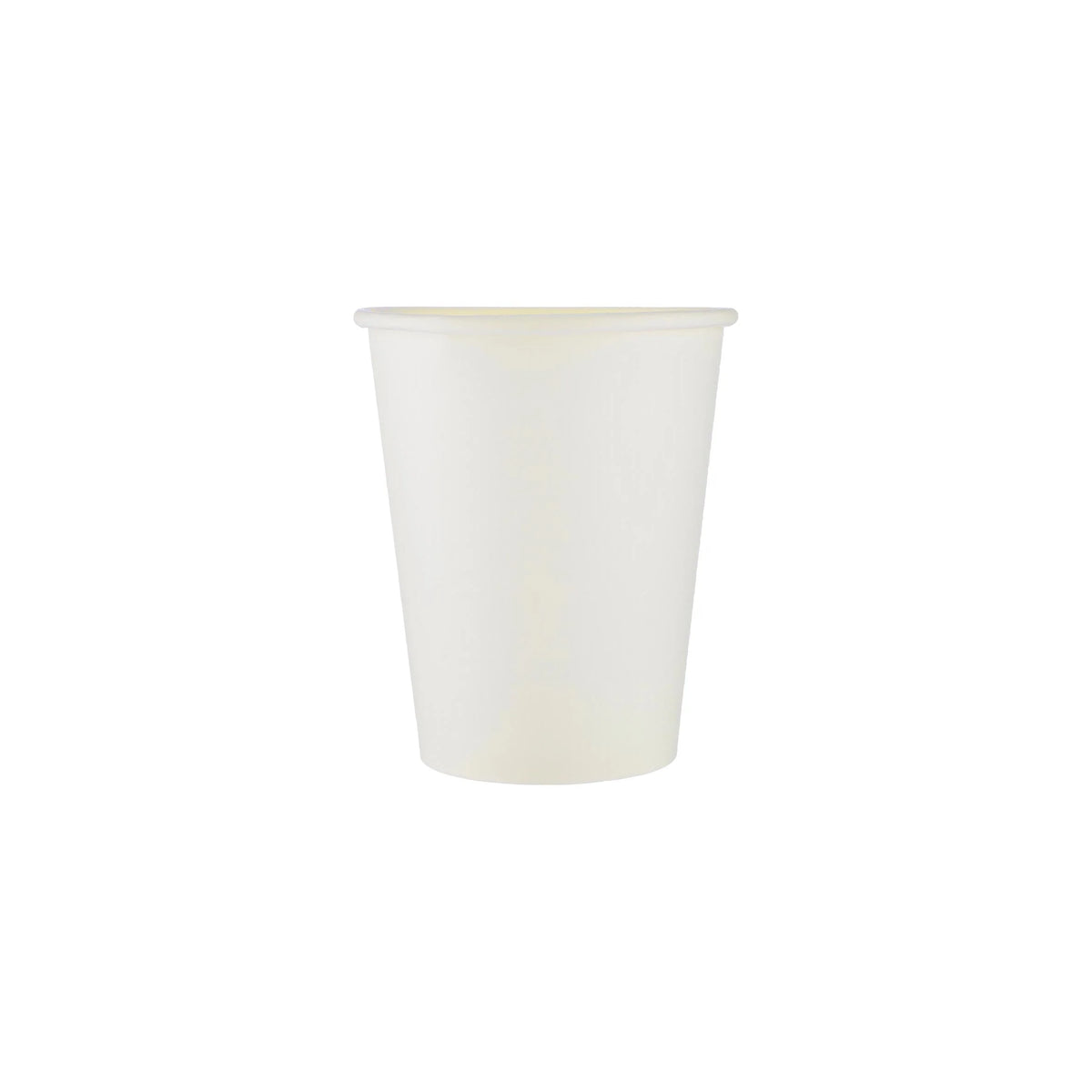 White Single Wall Paper Cups