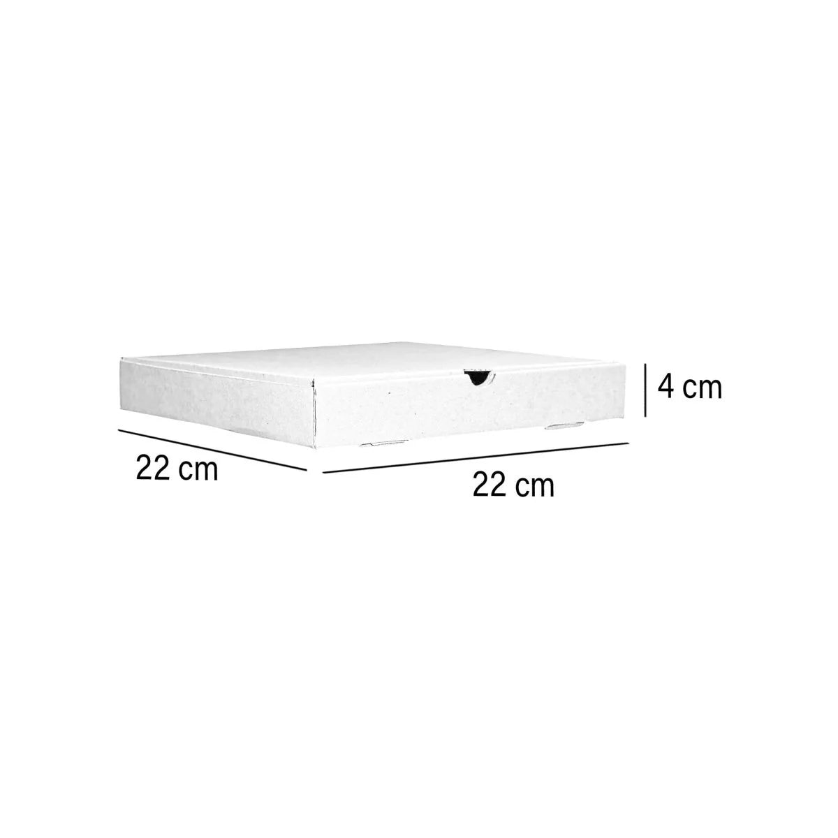 White Pizza Box
