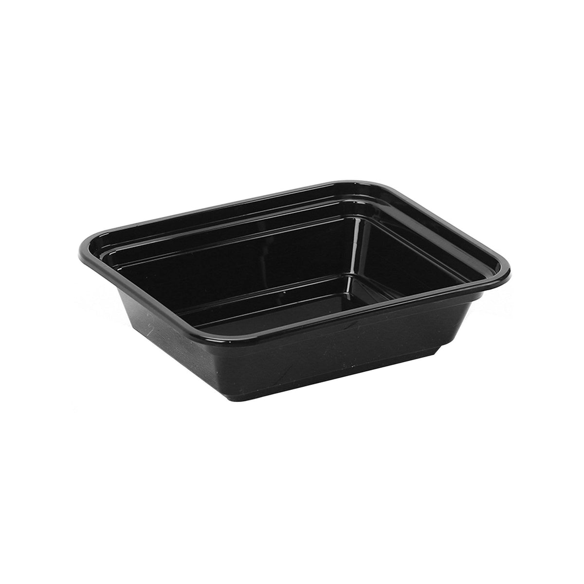 Black Base Rectangular Container