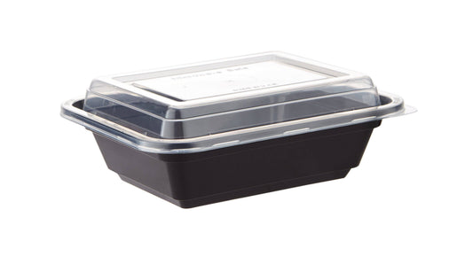 Black Base Rectangular Container