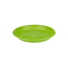 Color Round Plastic Plate 7 Inch