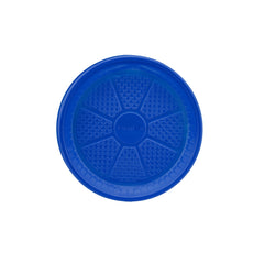 Color Round Plastic Plate 7 Inch