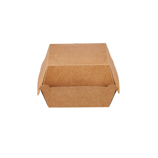 500 Pieces Kraft Burger Box Large