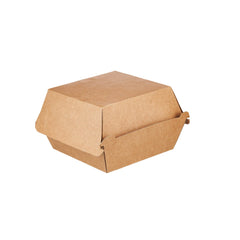 500 Pieces Kraft Burger Box Large