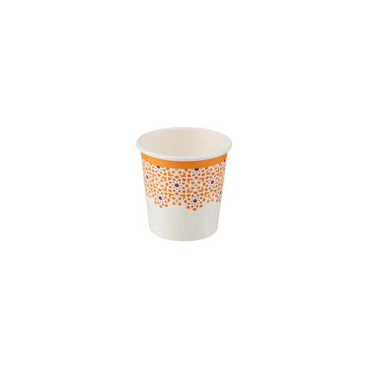 1000 Pieces Eid Special Theme Heavy Duty Paper Qhawa Cup 4 Oz