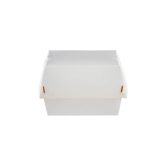 500 Pieces Paper White Burger Box Large