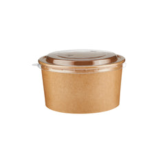 5 Pieces Kraft Paper Salad Bowl